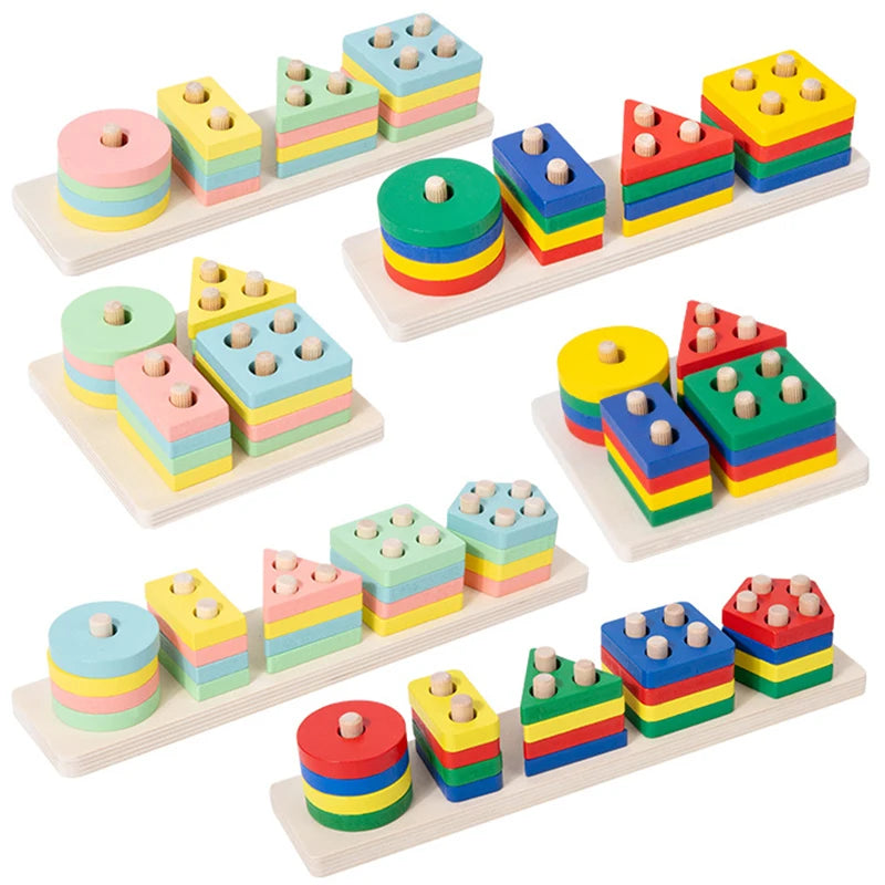 Brinquedo de Montagem de Puzzles
