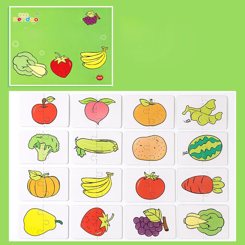 Brinquedo de Montagem de Puzzles