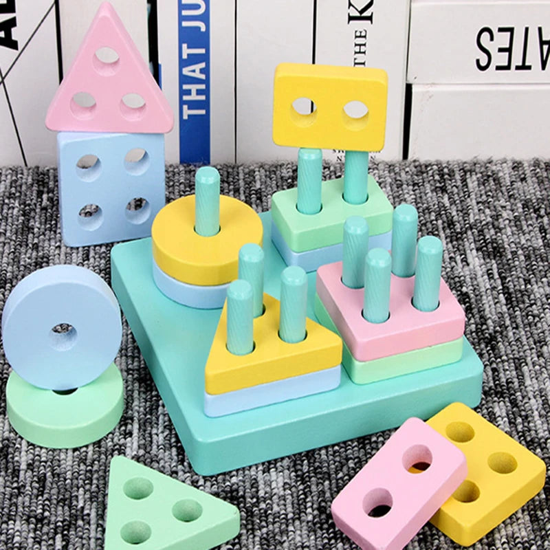 Brinquedo de Montagem de Puzzles