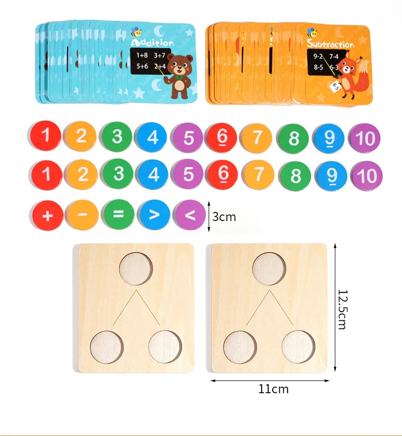 Montessori de operações matemáticas