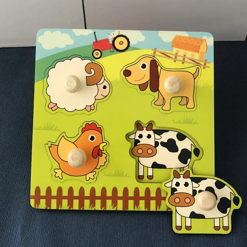 Brinquedo de Montagem de Puzzles
