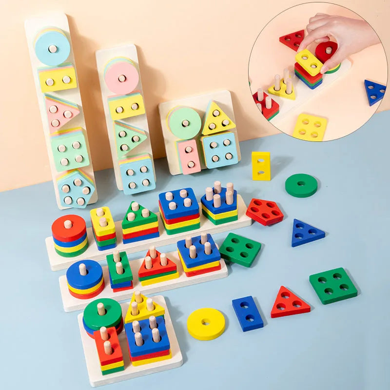 Brinquedo de Montagem de Puzzles