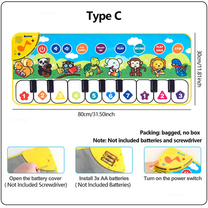 Teclado em Tapete