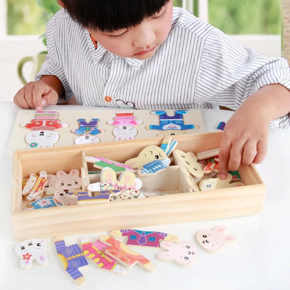 Montessori Vestuário de Ursos