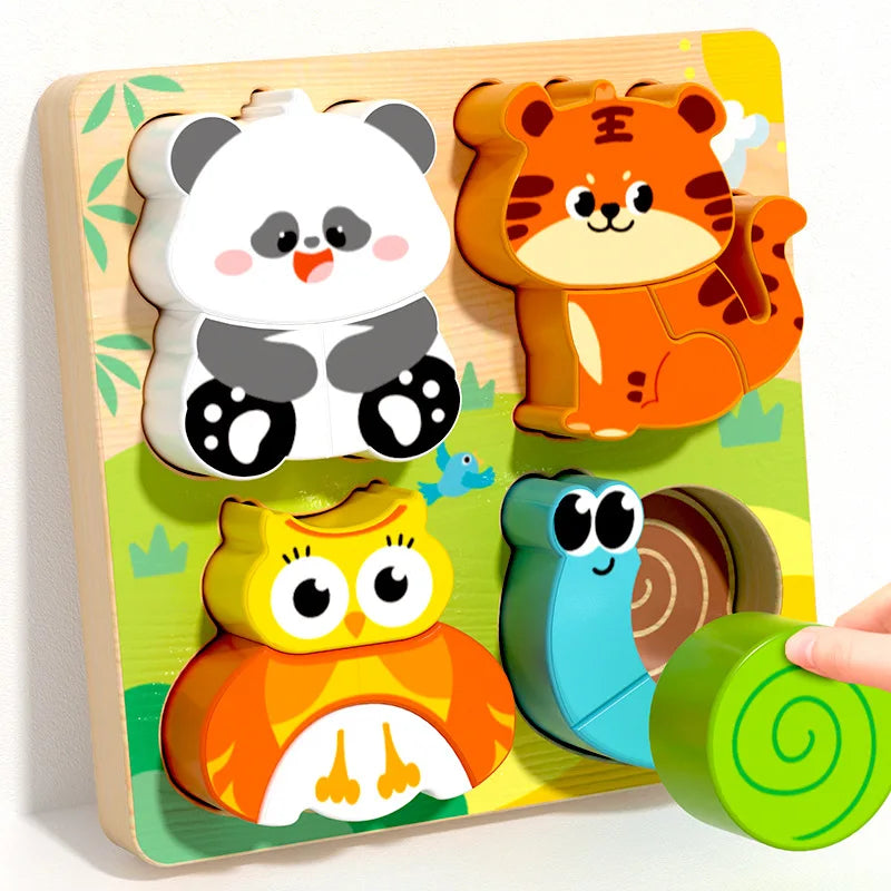Brinquedo de Montagem de Puzzles