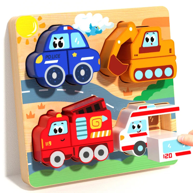 Brinquedo de Montagem de Puzzles