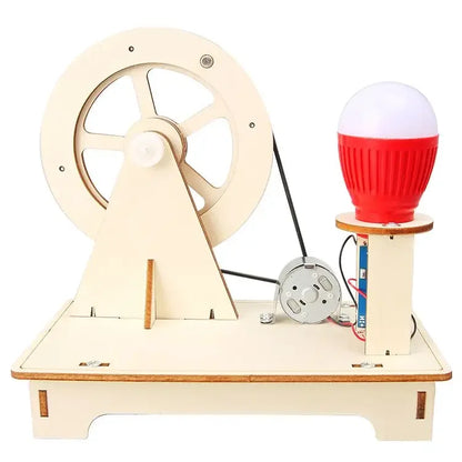 Gerador de manivela artesanal
