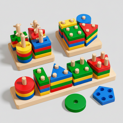 Brinquedo de Montagem de Puzzles