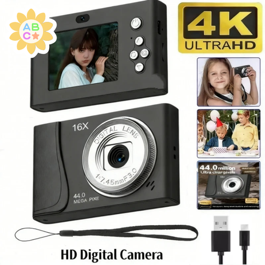 Câmera Digital 4K para Crianças